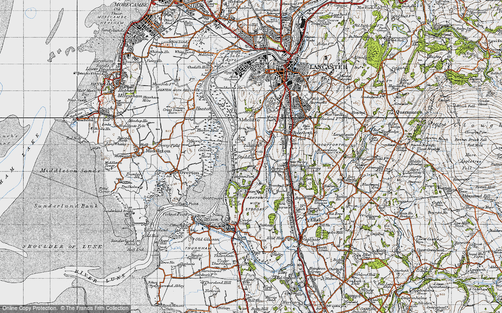 Old Map of Stodday, 1947 in 1947