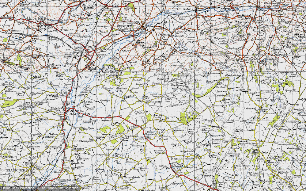 Old Map of Stoford Water, 1946 in 1946