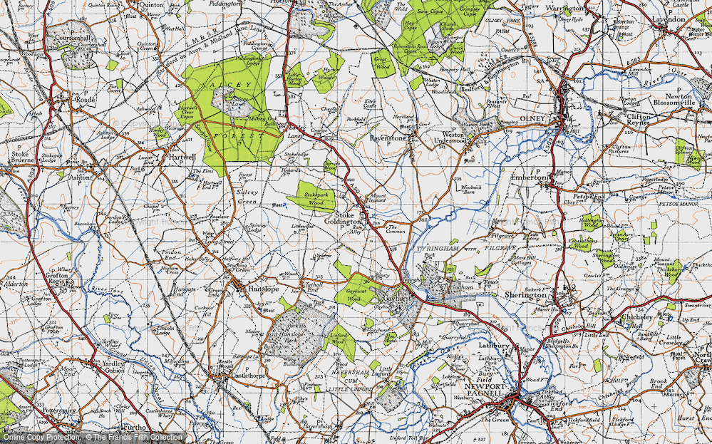 Stoke Goldington, 1946