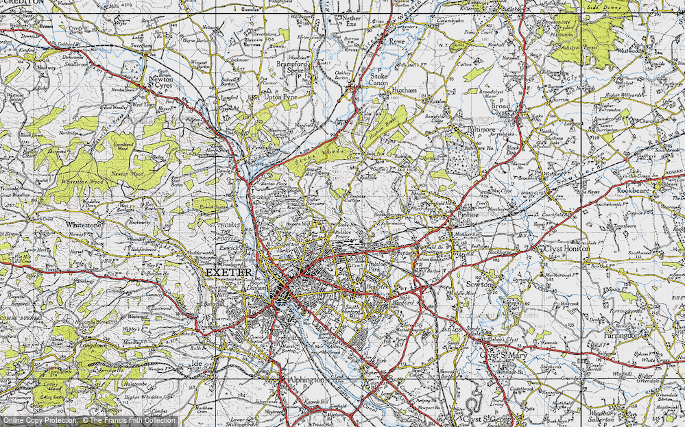 Old Map of Stoke Hill, 1946 in 1946