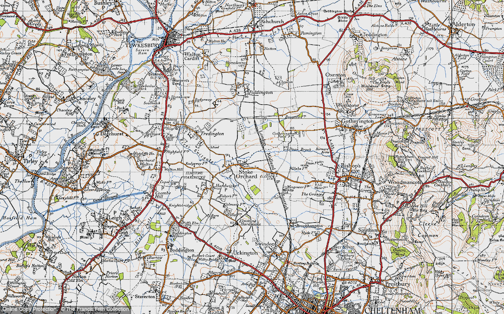 Stoke Orchard, 1946
