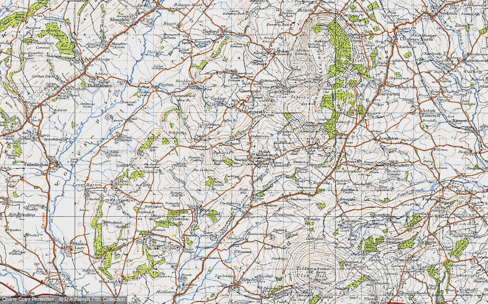 Stoke St Milborough, 1947