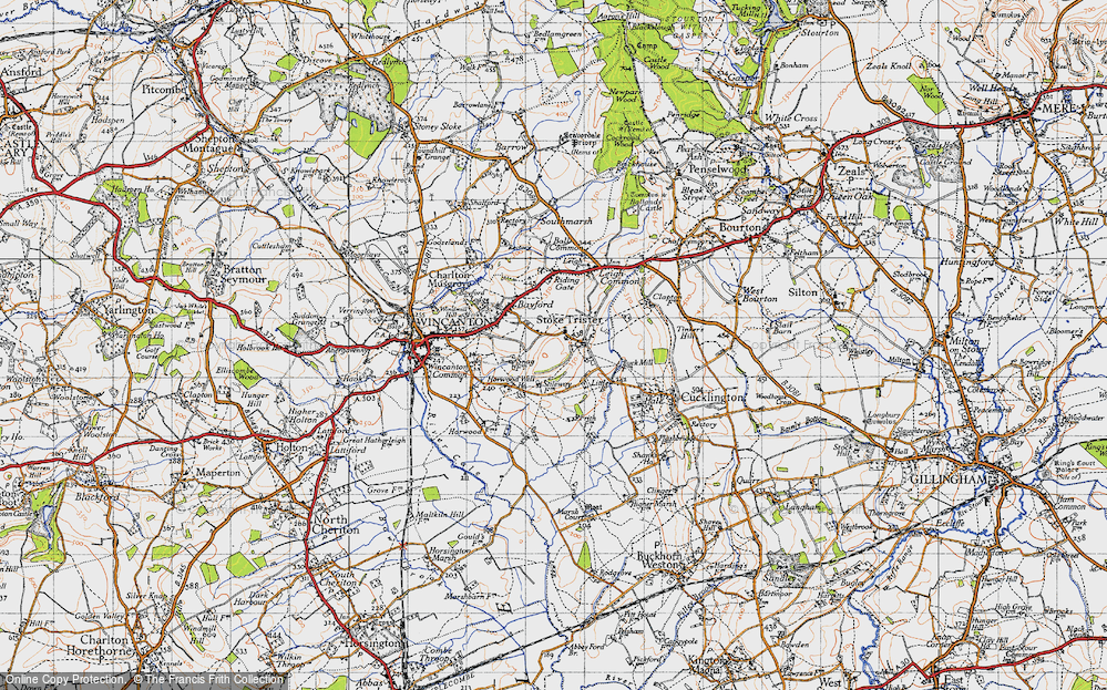 Stoke Trister, 1945