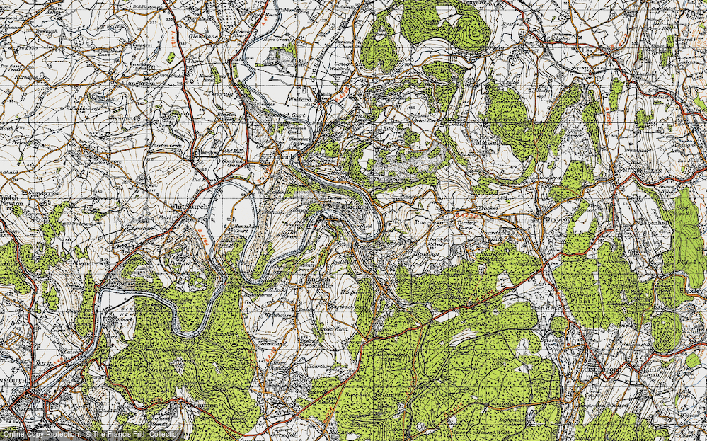 Old Map of Stowfield, 1947 in 1947