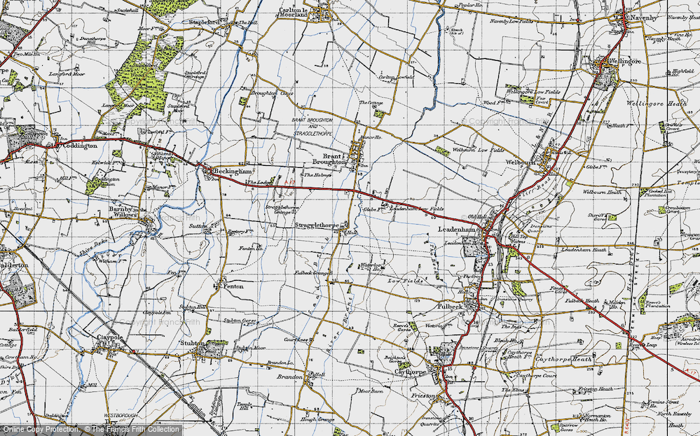 Stragglethorpe, 1946