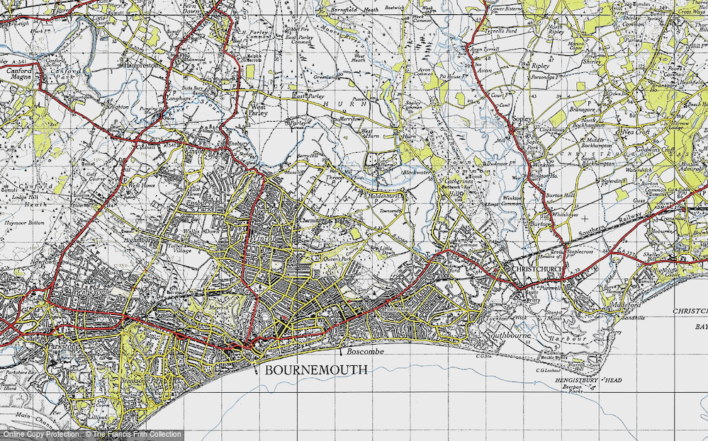 Old Map of Strouden, 1940 in 1940