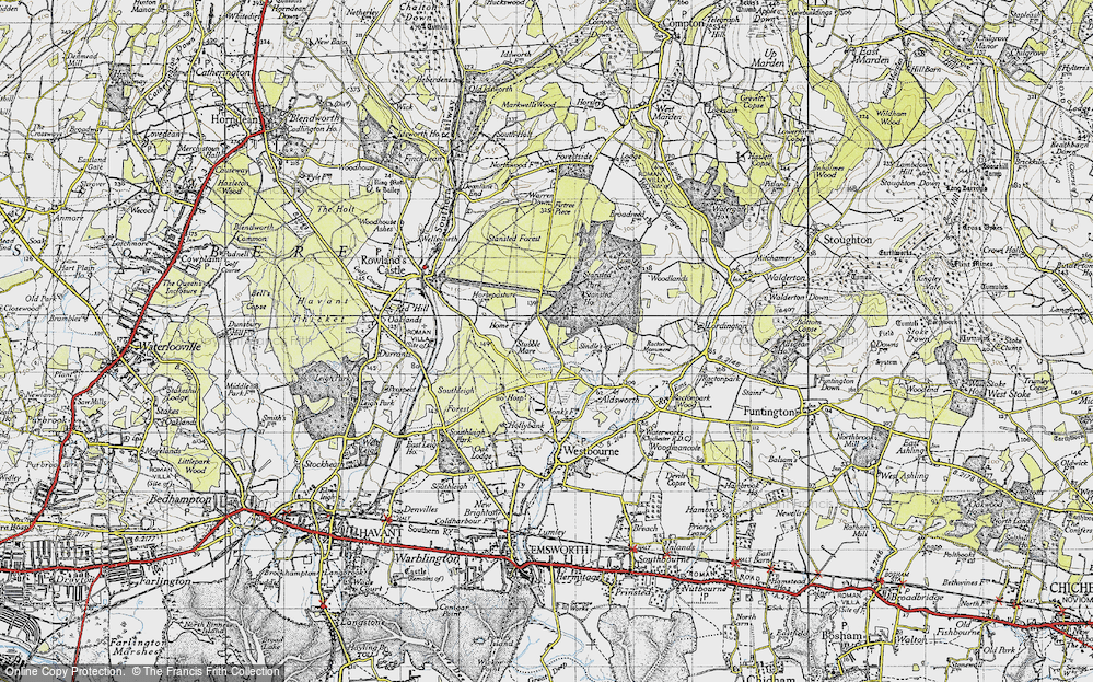 Old Map of Stubbermere, 1945 in 1945