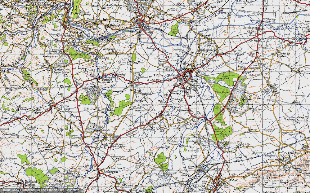Old Map of Studley Green, 1946 in 1946
