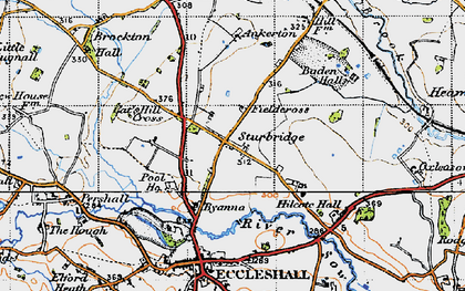 Old map of Ankerton in 1946