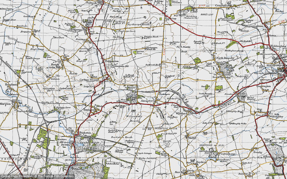Old Map of Sudbrook, 1946 in 1946