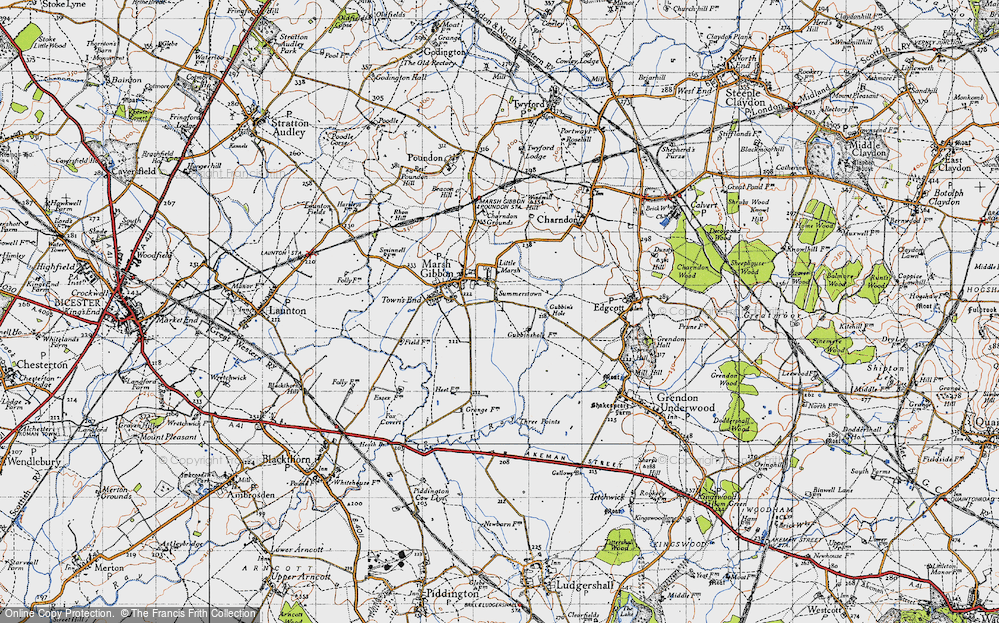 Old Map of Summerstown, 1946 in 1946