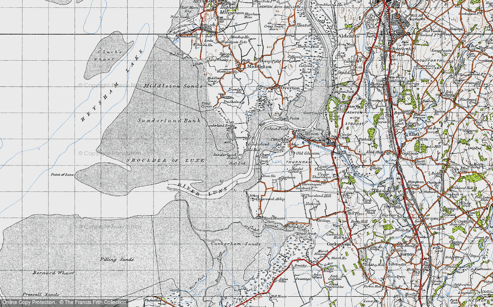 Old Map of Sunderland, 1947 in 1947
