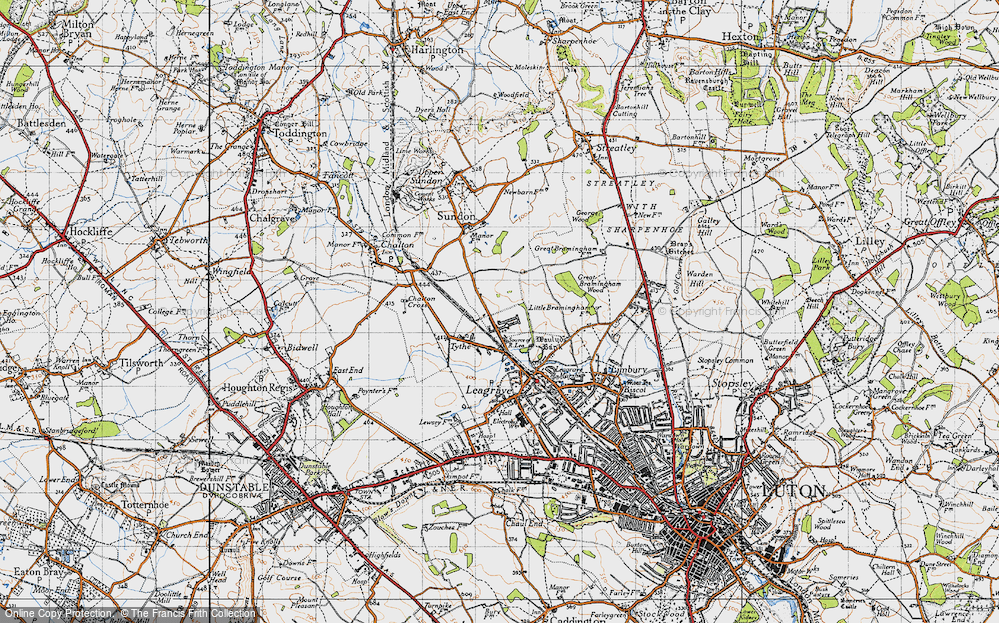 Old Maps of Sundon Park, Bedfordshire - Francis Frith