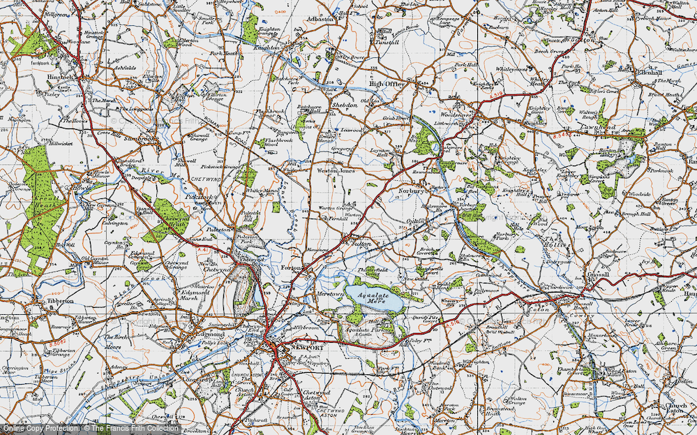 Old Map of Sutton, 1946 in 1946