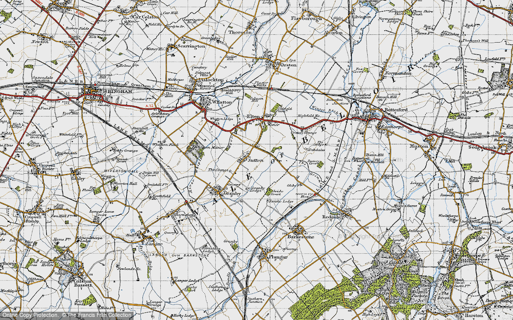 Old Map of Sutton, 1946 in 1946