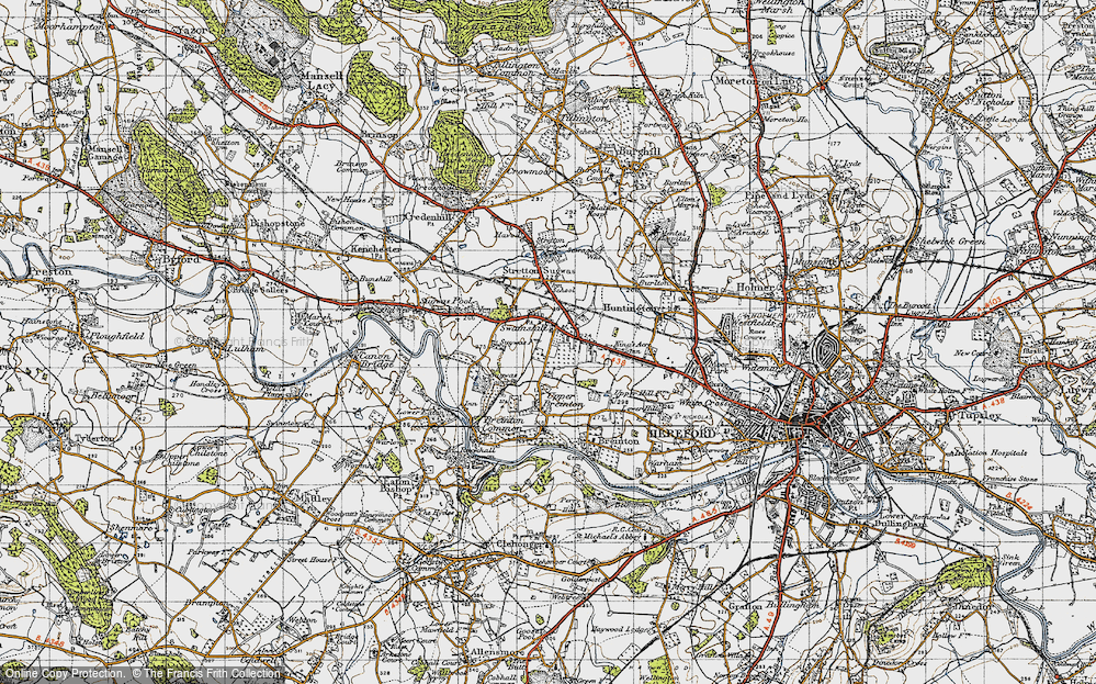 Old Map of Swainshill, 1947 in 1947