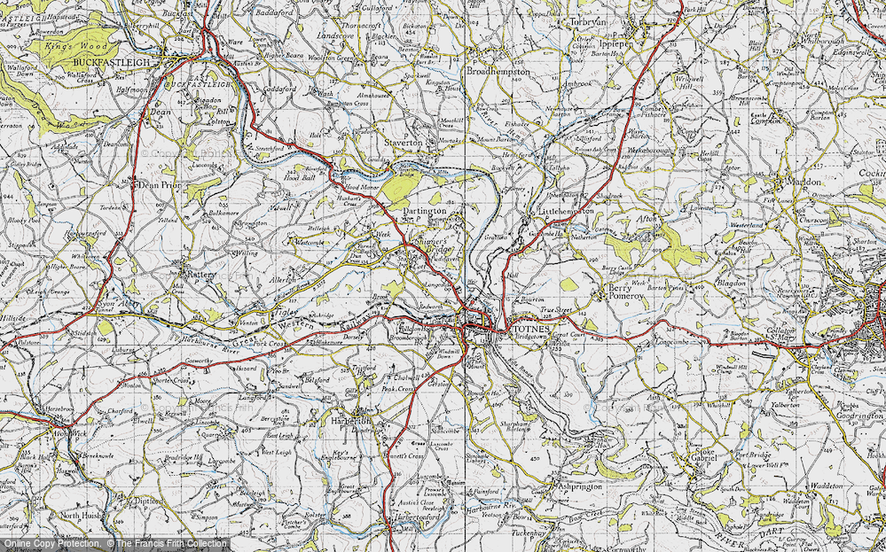 Old Map of Swallowfields, 1946 in 1946