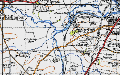 Old map of Swan Valley in 1946