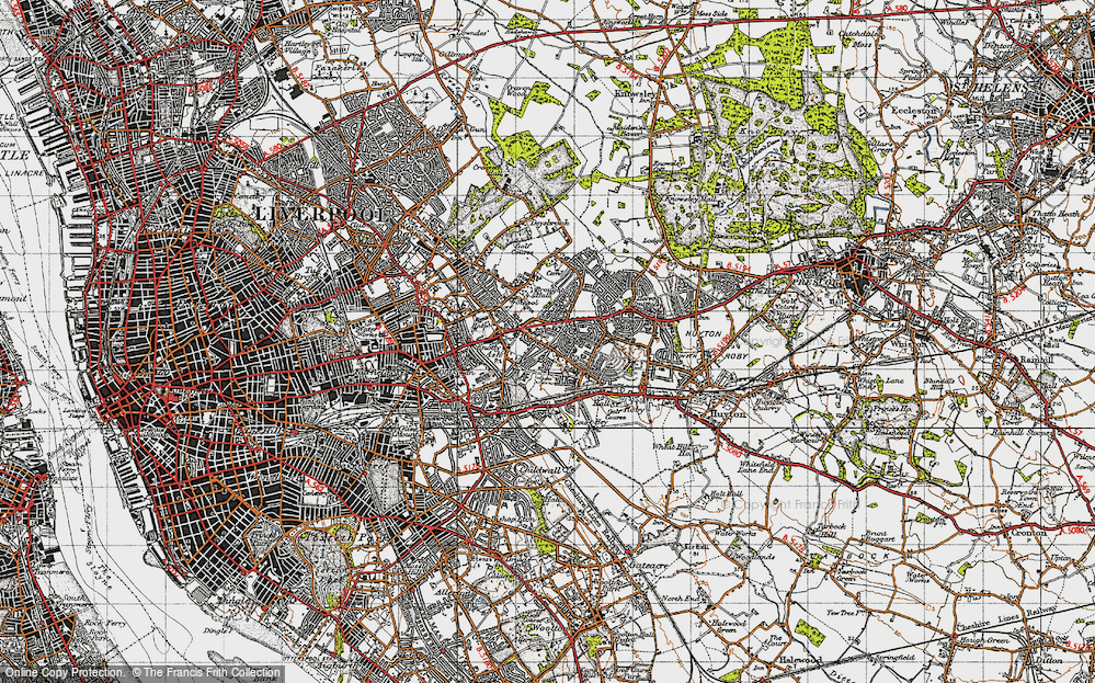 Old Map of Swanside, 1947 in 1947