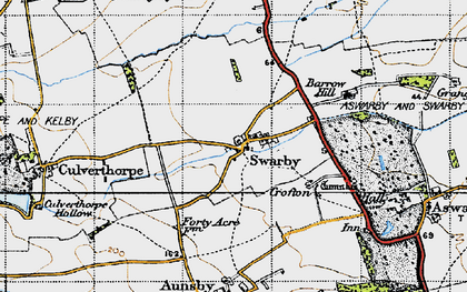 Old map of Crofton in 1946
