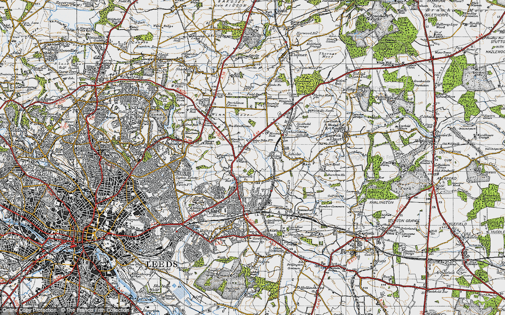 Old Map of Swarcliffe, 1947 in 1947