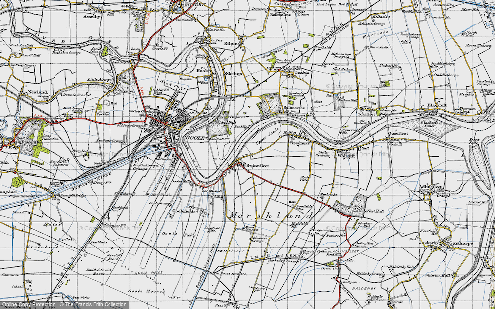 Old Map of Swinefleet, 1947 in 1947