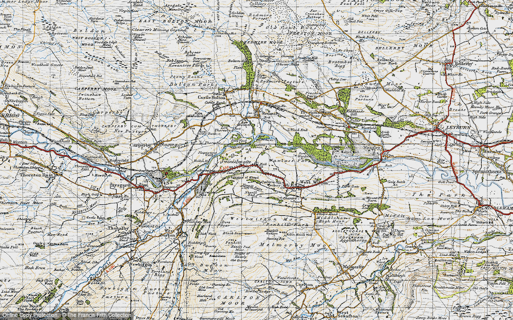 Old Map of Swinithwaite, 1947 in 1947