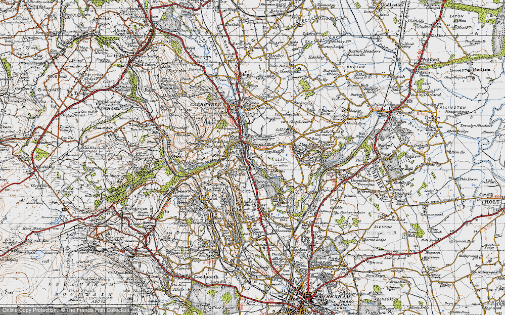 Old Map of Sydallt, 1947 in 1947