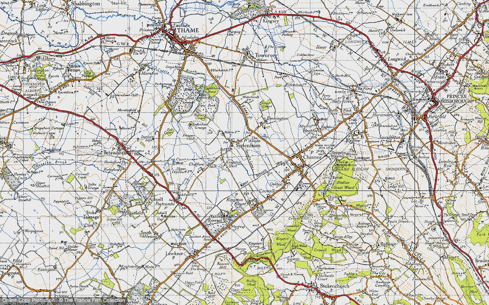 Old Map of Sydenham, 1947 in 1947