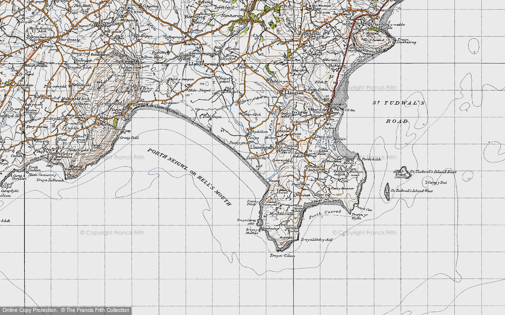 Old Map of Tai-morfa, 1947 in 1947