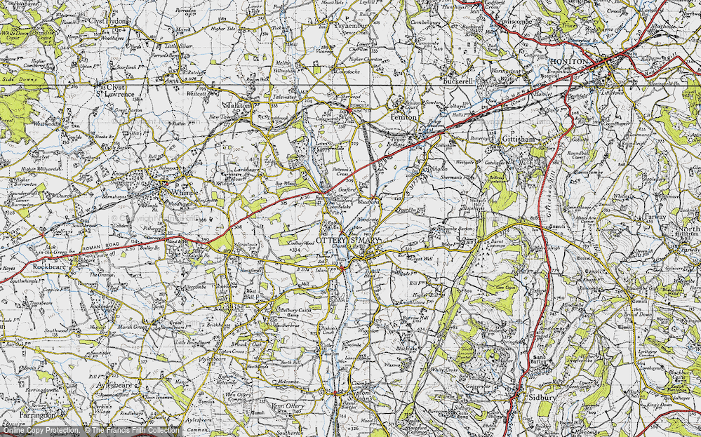 Old Map of Taleford, 1946 in 1946