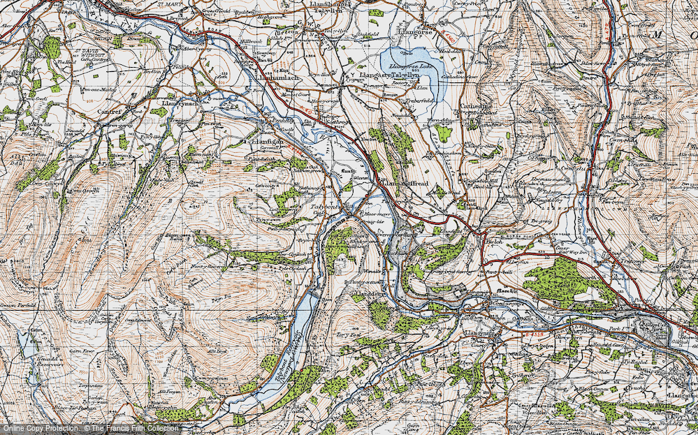 Talybont-on-Usk, 1947