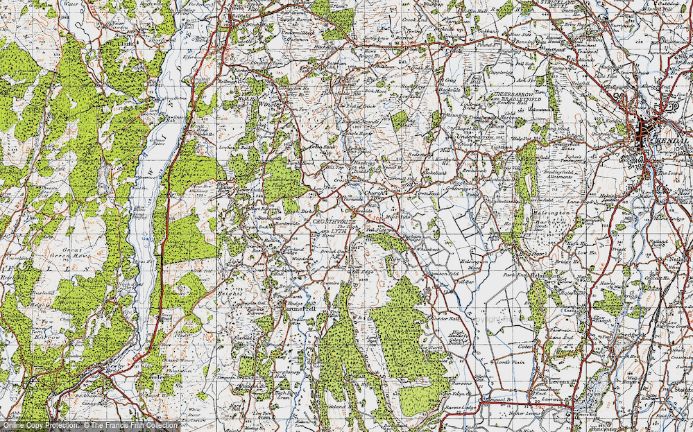 Old Map of Tarnside, 1947 in 1947