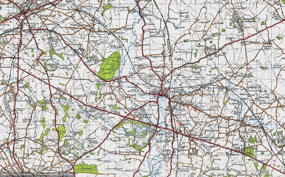 Old Map of The Alders, 1946 in 1946