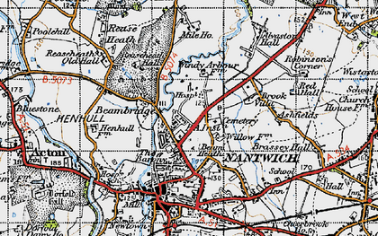 Old map of The Barony in 1947