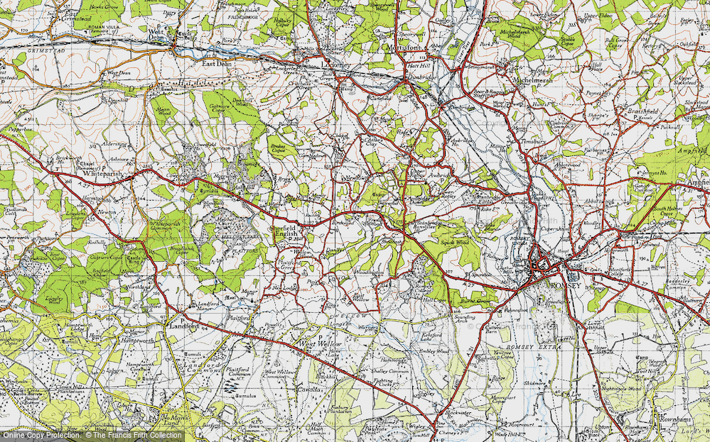 Old Map of The Frenches, 1940 in 1940