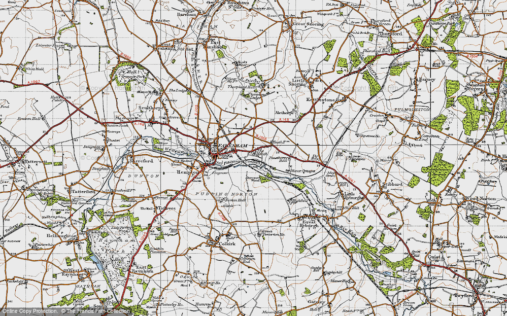 Old Map of The Heath, 1946 in 1946