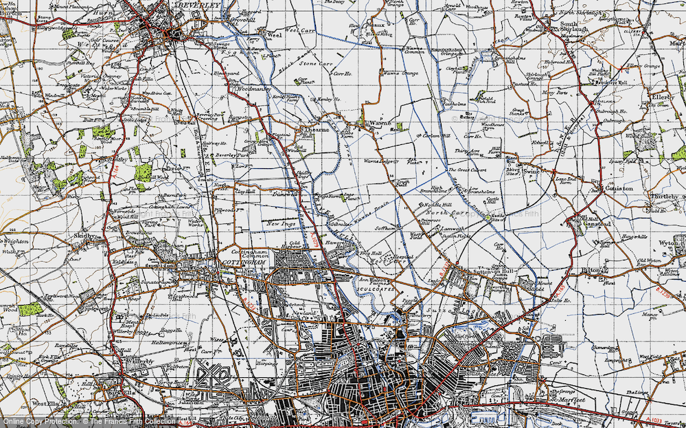 Old Map of The Ings, 1947 in 1947