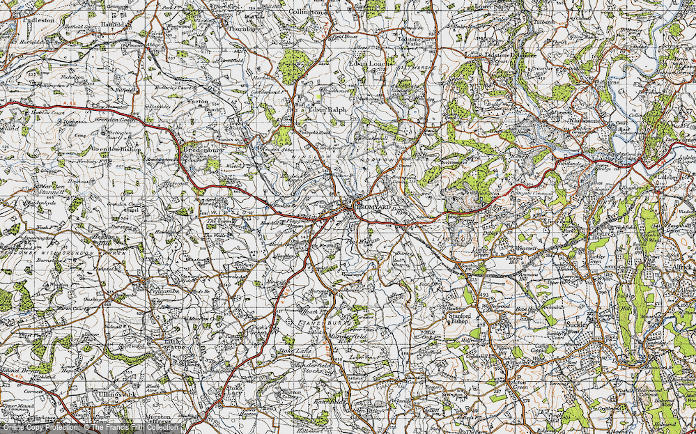 Old Map of The Knapp, 1947 in 1947