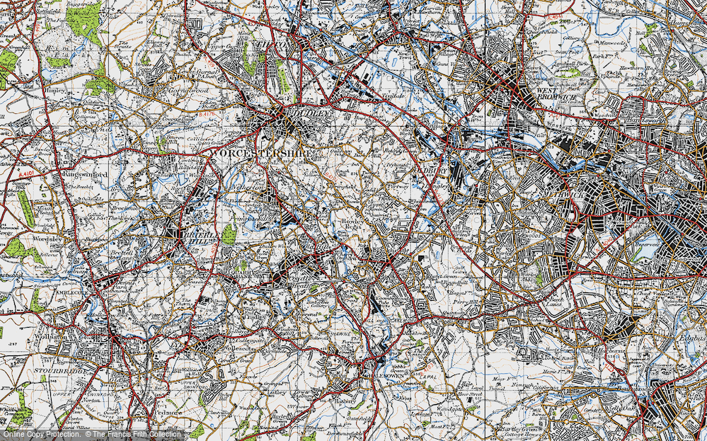 Old Map of The Knowle, 1946 in 1946