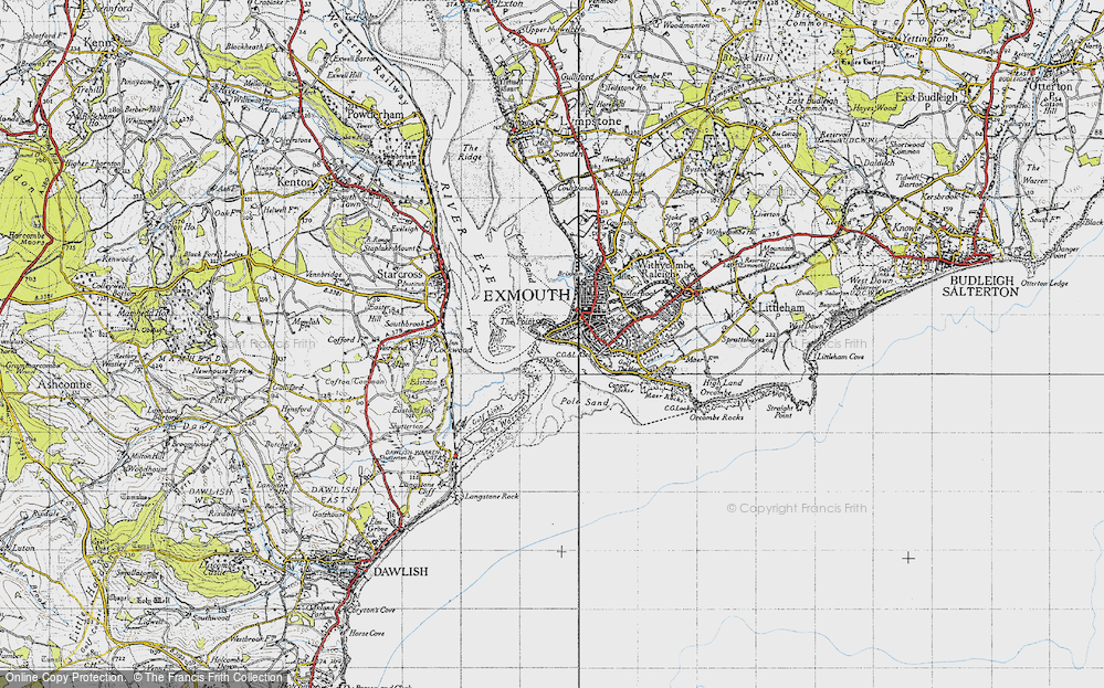 Old Map of The Point, 1946 in 1946