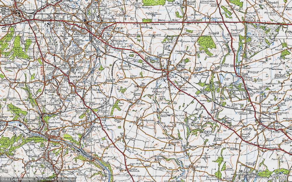 Old Map of The Wyke, 1946 in 1946
