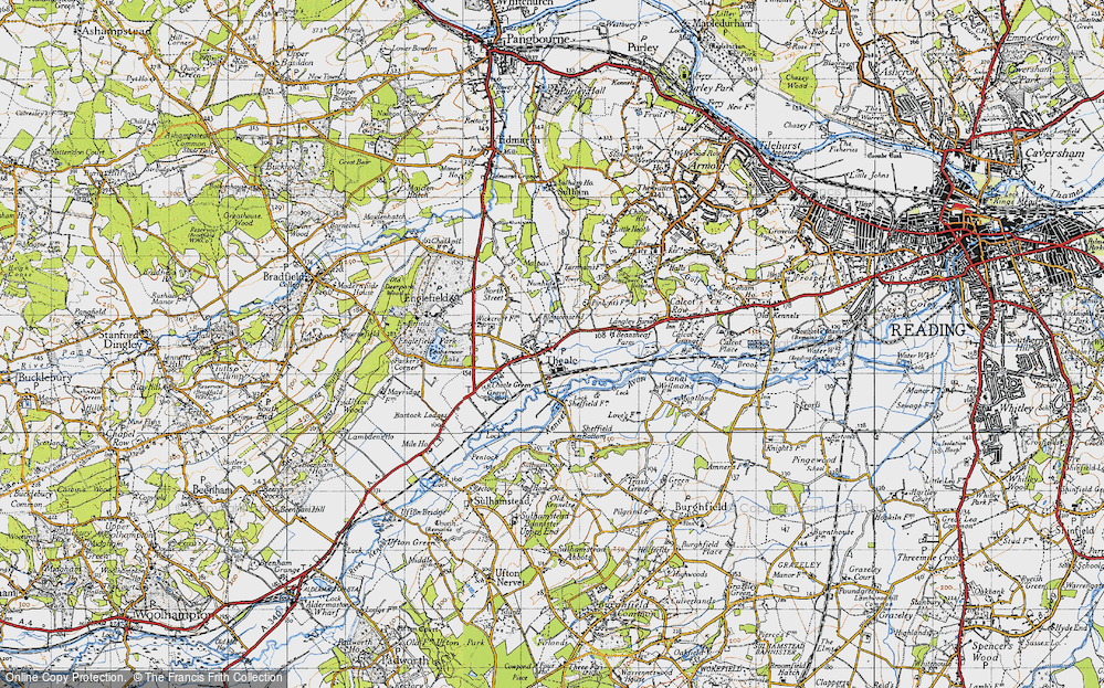 Theale, 1945