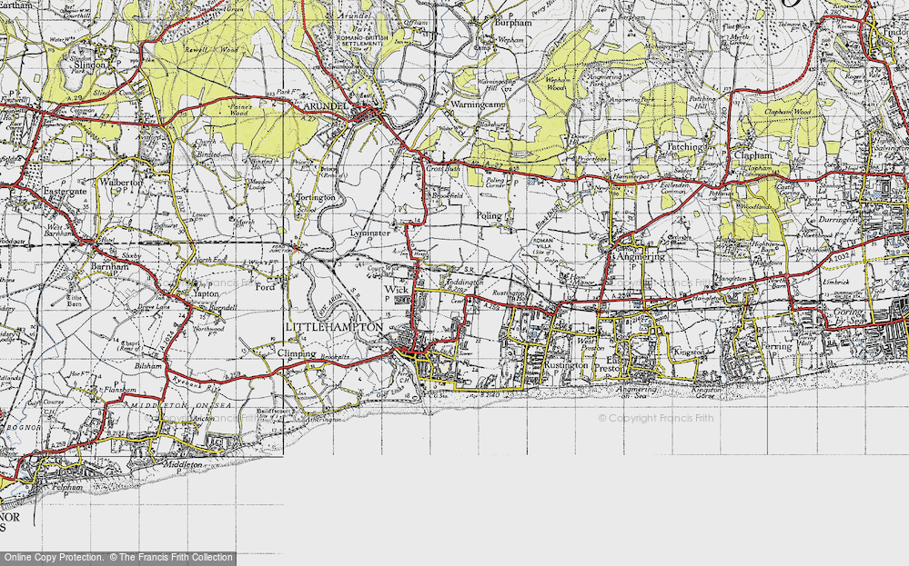 Old Map of Toddington, 1945 in 1945