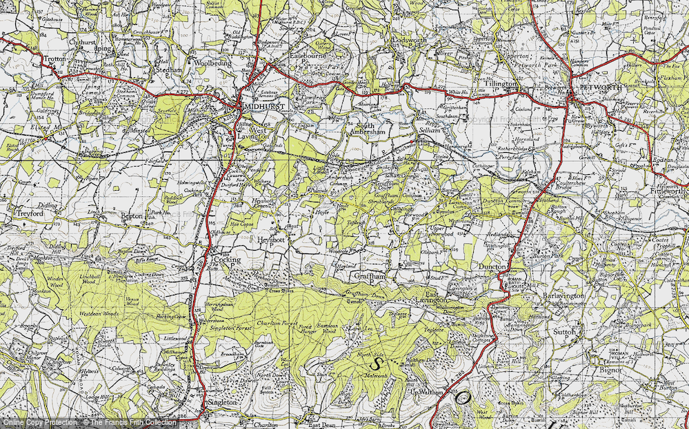 Old Map of Topleigh, 1940 in 1940