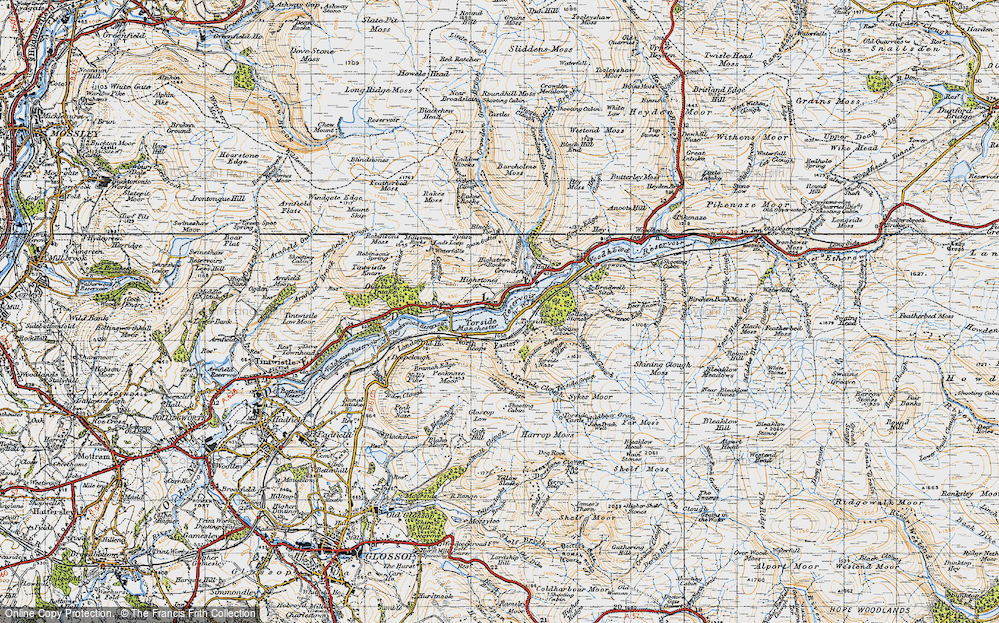 Torside Reservoir, 1947