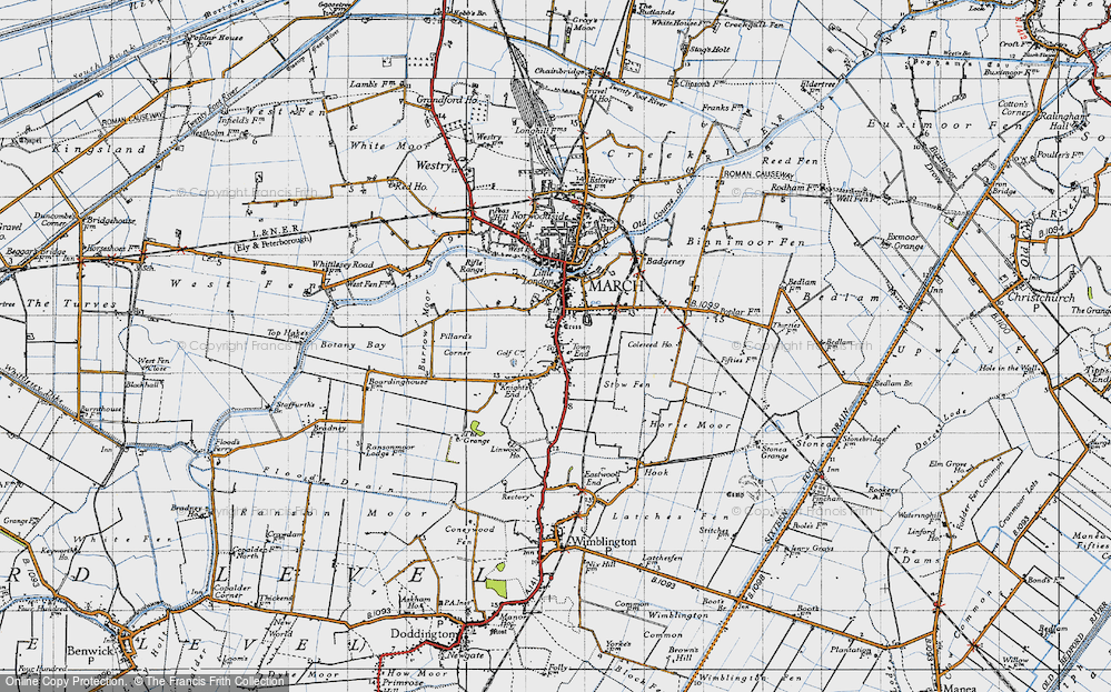 Old Map of Town End, 1946 in 1946