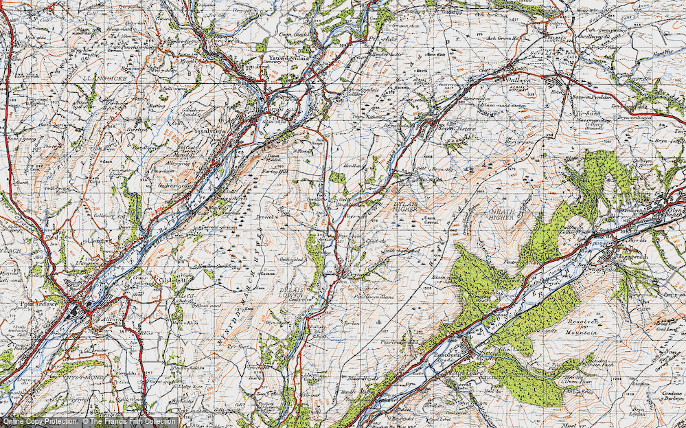 Old Map of Tre-Forgan, 1947 in 1947
