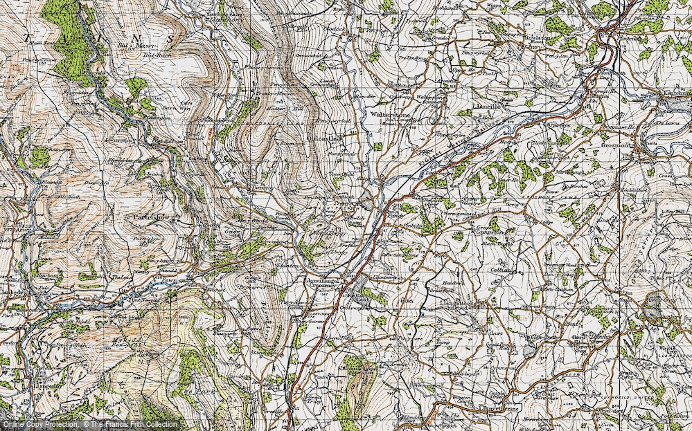 Old Map of Tre-wyn, 1947 in 1947