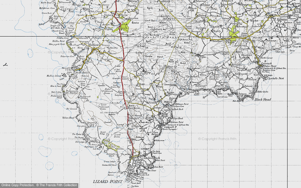 Old Map of Treal, 1946 in 1946